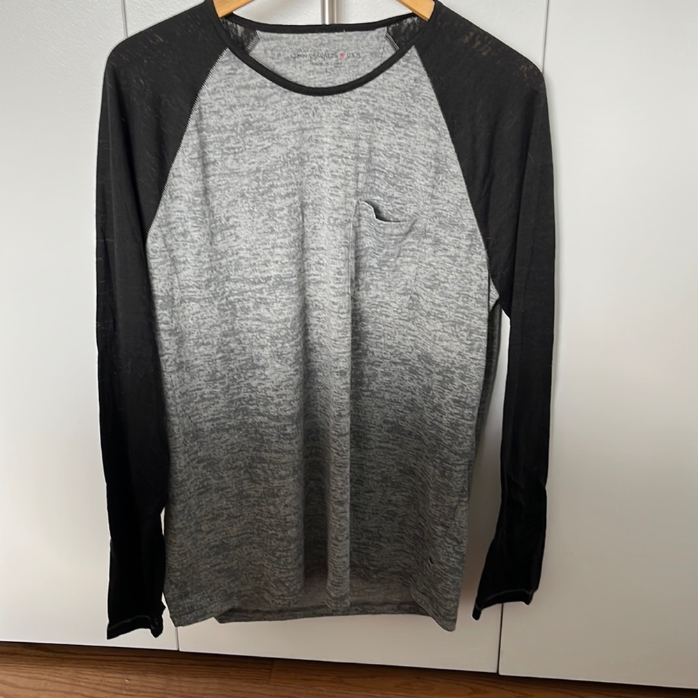 John Varvatos Long Sleeve Pocket T